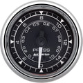 Autometer 9762 Chrono Series 0-15 PSI Electric Fuel Pressure Gauge with Black Face and Full Sweep