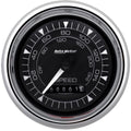 Autometer 9788 Speedo Chrono Series 3-3/8 Inch Electric Speedometer 160 MPH Black Face
