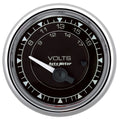 Autometer 9792 Chrono Series Volt Meter, 8-18V, 2-1/16 Inch Diameter, Black Face