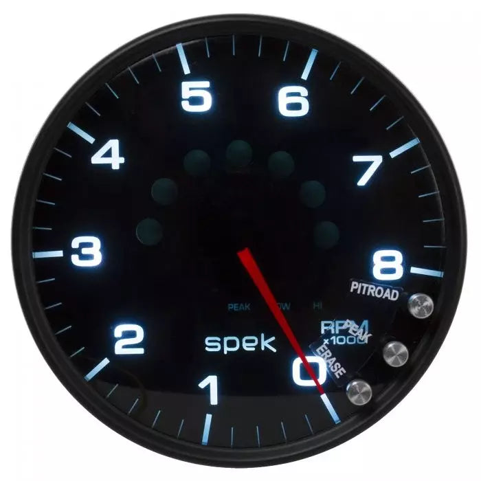 Autometer P23852 5-Inch Tachometer with Peak Recall and Shift Light