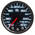 Autometer P32252 Spek Pro 2-1/16 Inch Oil Temperature Gauge 100-300°F Black Dial