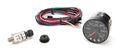 Autometer P325328 Spek-Pro 2-1/16 Inch Oil Pressure Gauge with Peak Memory, 0-120 psi, Electric Analog, Black Face