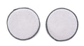 ATP Chemicals & Supplies 903000 Microfiber Wax Applicator Pads Pair, 5 Inch Diameter, Gray