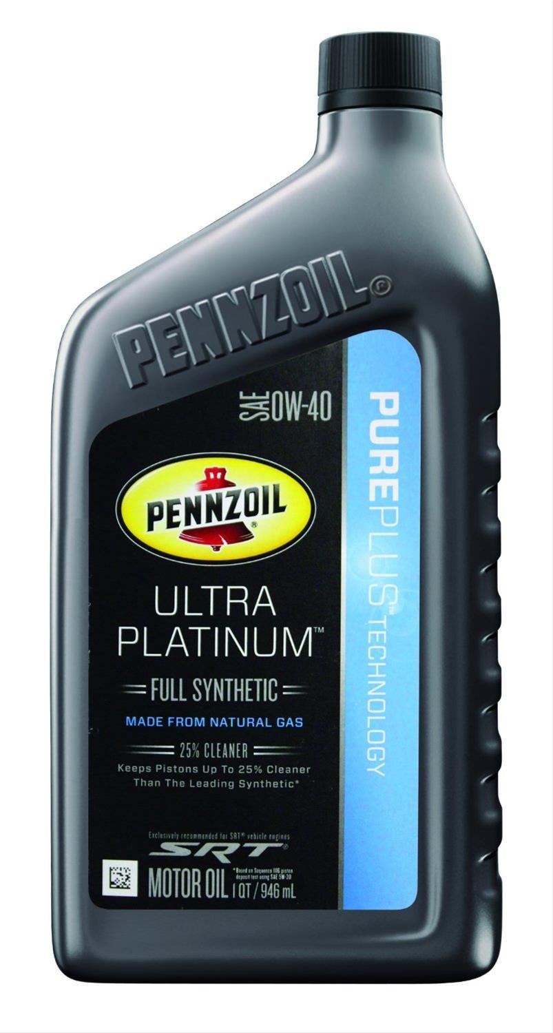 ATP Chemicals & Supplies PENZ040UP 0W-40 Pennzoil Ultra Platinum Full Synthetic Motor Oil, 1 Quart