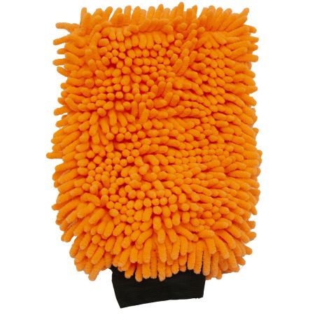 ATP Chemicals & Supplies VIKI838500 Wash Mitt Microfiber Chenille, 10 x 7 Inches, Orange