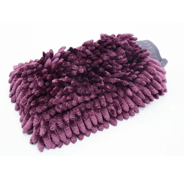 ATP Chemicals & Supplies VIKI955800 Wash Mitt Prestige Pearl Microfiber 10 x 8 Inches Purple