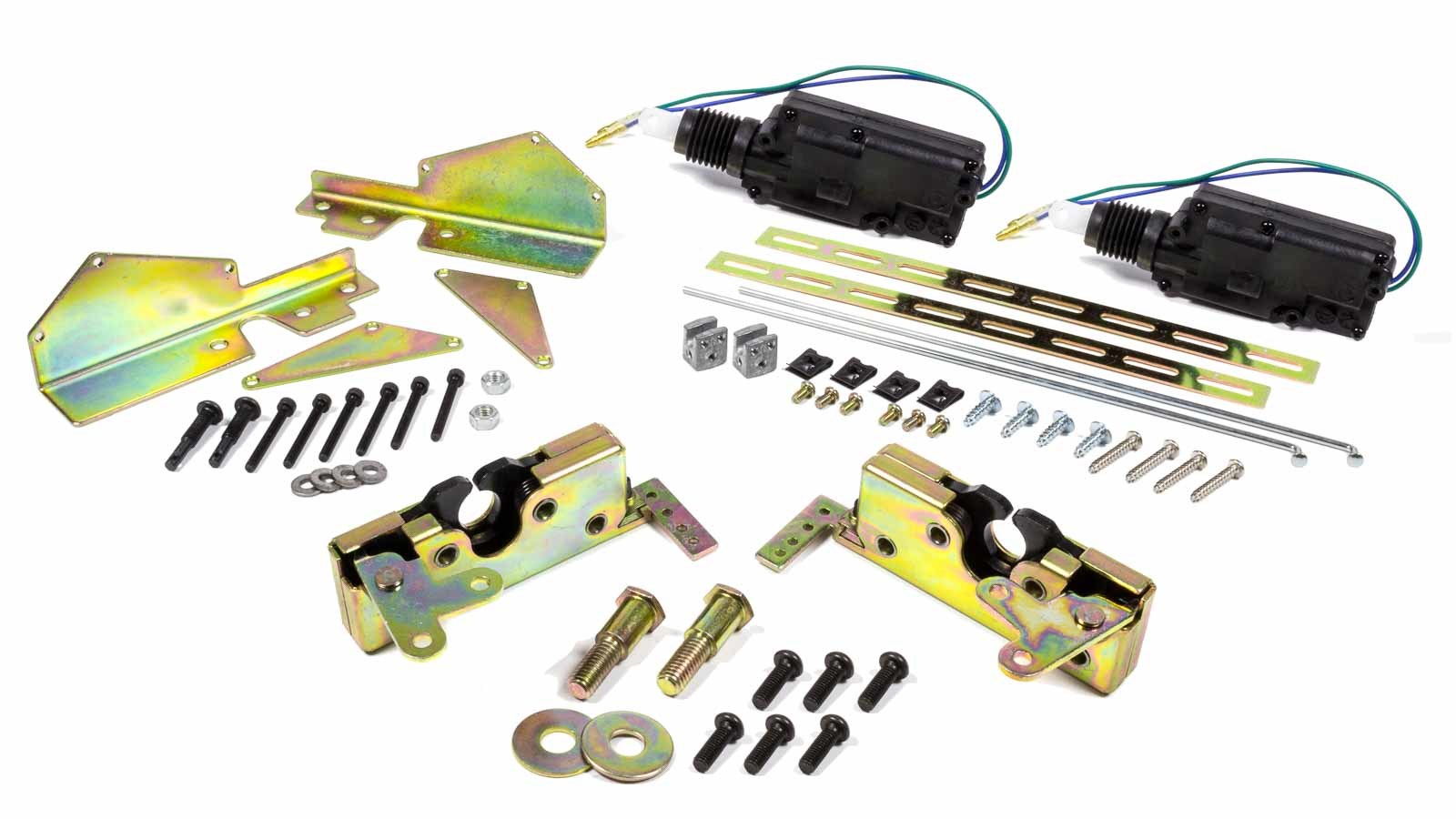 AUTO-LOC AUTBCLGP Power Bear Claw Large Door Latch with Power Locking and Steel Hardware