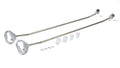 Auto-Loc AUTBCPROP Door Prop Kit Pair, 16.5 Inch Length, Aluminum and Steel Construction, Natural and Polished Finish