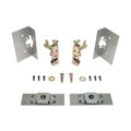 AUTO-LOC AUTBCSMKT Small Bear Claw Door Latch with Manual Locking and Hardware Kit