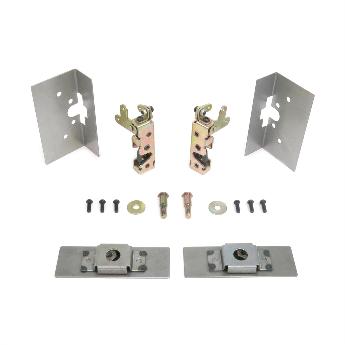 AUTO-LOC AUTBCSMKT Small Bear Claw Door Latch with Manual Locking and Hardware Kit