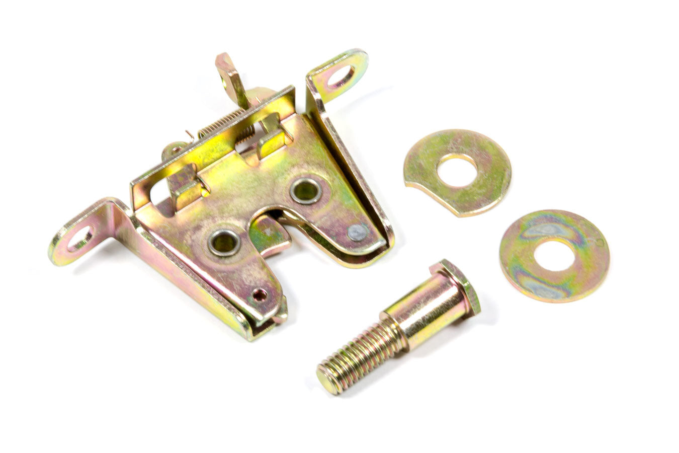 AUTO-LOC AUTBCTR2 Small Trunk Latch and Striker Bolt Kit with Steel Bear Claw Latch, Cadmium Finish