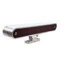 AUTO-LOC AUTLED3B1 Billet LED 3rd Brake Light with Turn Signal, Surface Mount, Red Lens, Aluminum, Clear Anodized
