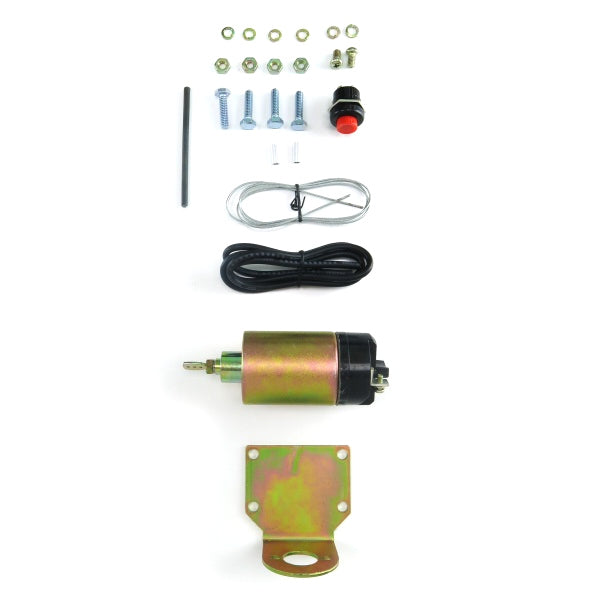AUTO-LOC AUTSL100 Shaved Door Solenoid Kit with 108 lb Force for Universal Application