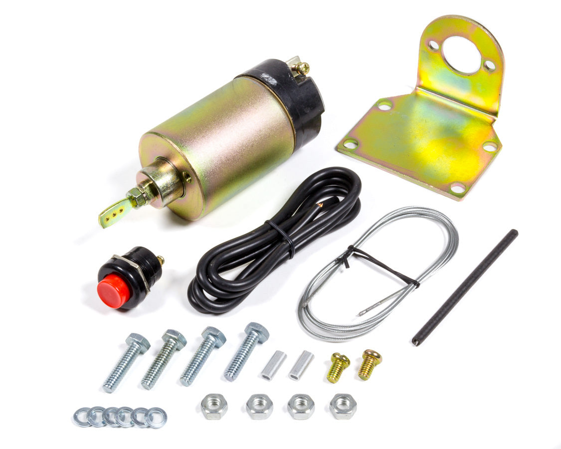 AUTO-LOC AUTSL50 Shaved Door Solenoid, 50 lb Load Capacity with Brackets and Wiring Kit for Universal Applications