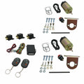 AUTO-LOC AUTSVPRO3 2-Door Remote Shaved Handle Kit with 35 lb Solenoids and Universal Fit