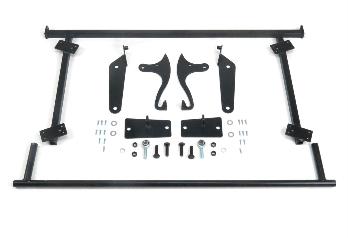 AUTO-LOC AUTTILTHD Universal Tilt Hood Kit with Steel Hinge and Black Powder Coat Finish
