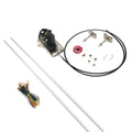 AUTO-LOC AUTWIPER2 Heavy Duty Power Windshield Wiper Kit with Brackets, Motor, Wiring and Hardware