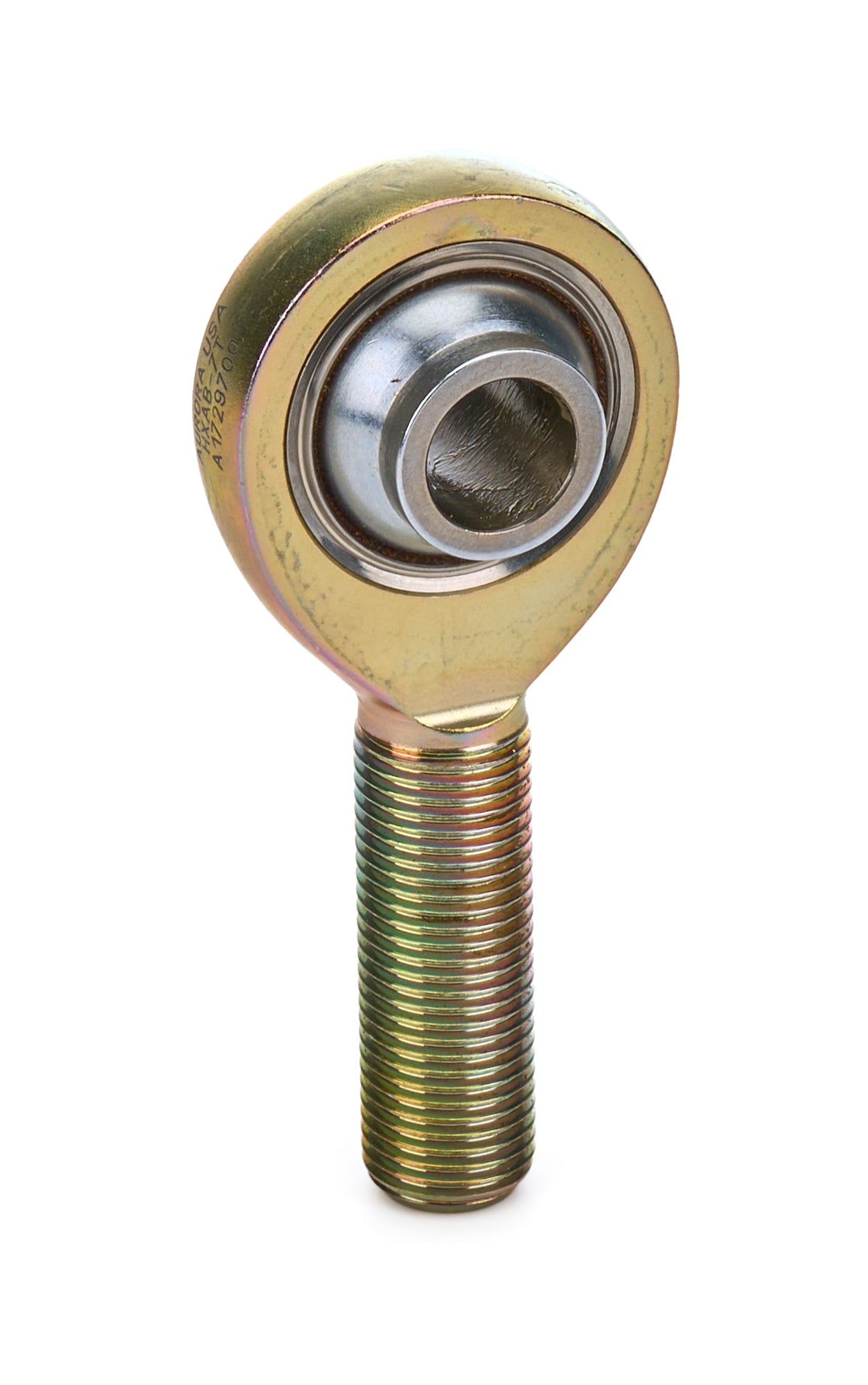 Aurora HXAB-7T Spherical Rod End with 7/16 Inch Bore and 1/2-20 Left Hand Male Thread