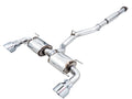 AWE Tuning OFG Edition Cat-Back Exhaust System with 3-Inch Diameter and Chrome Tips for Subaru BRZ, Toyota 86, and GR86 2013-2025