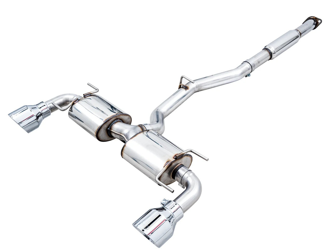 AWE Tuning OFG Edition Cat-Back Exhaust System with 3-Inch Diameter and Chrome Tips for Subaru BRZ, Toyota 86, and GR86 2013-2025