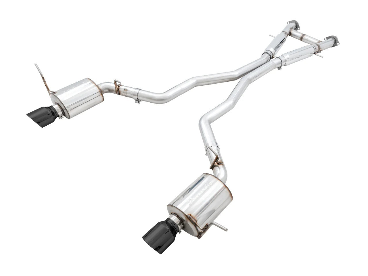AWE Tuning 3015-33121 Touring Edition Cat-Back Exhaust System for Jeep Grand Cherokee 2014-2021 with 3-Inch Diameter Dual Rear Exit and Black Tips