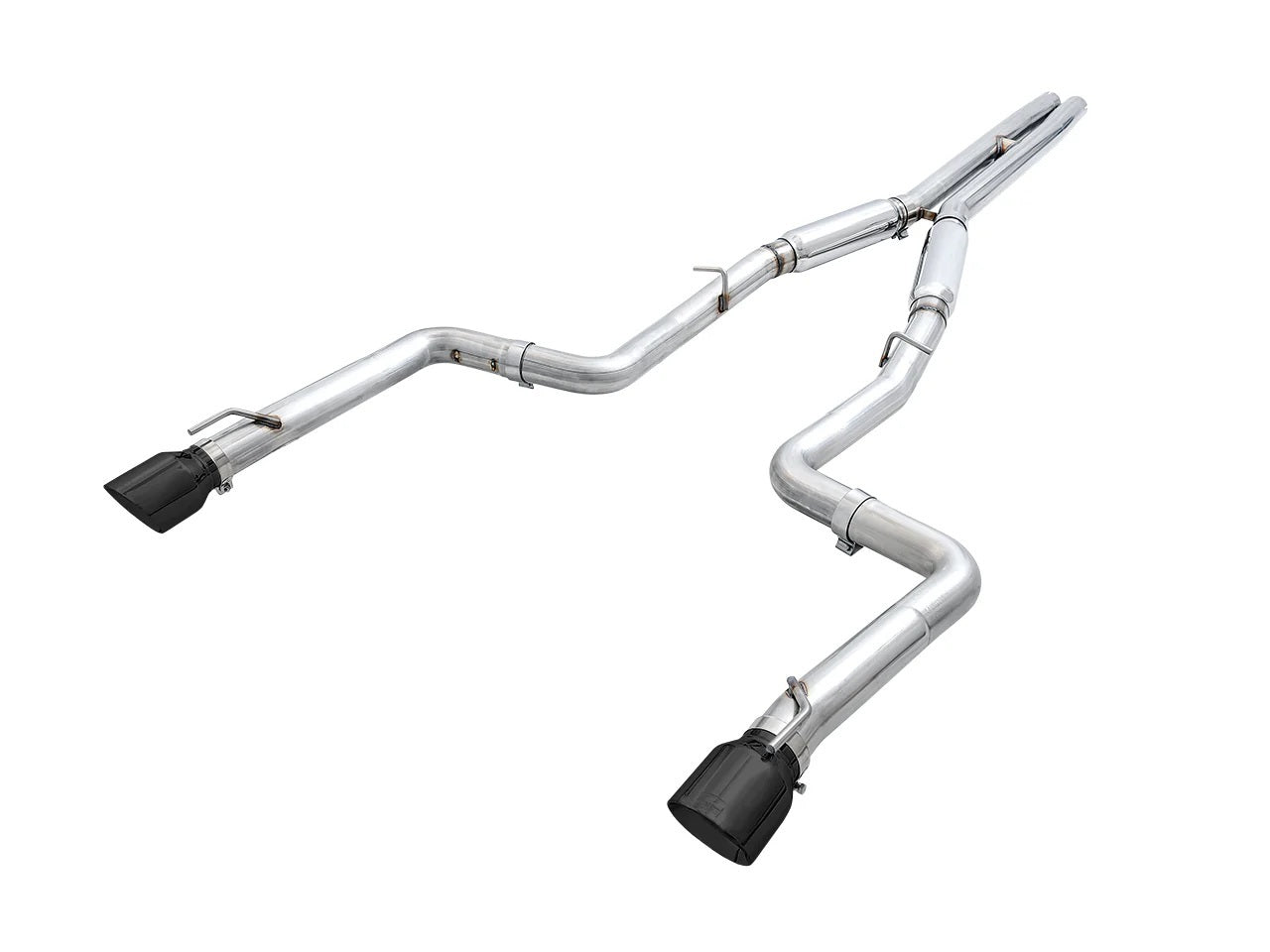 AWE Tuning Exhaust System for Dodge Charger 2015-2023, Track Edition Cat-Back, 3 Inch Diameter, Dual Rear Exit with Black Tips