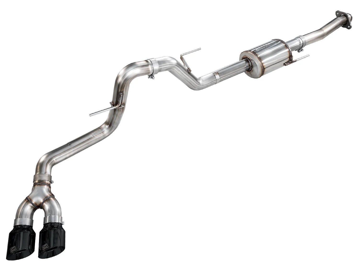 AWE Tuning 3015-33145 Track Edition Cat-Back Exhaust System for Ford F-150 2021-2025 with 3-Inch Diameter and Black Tips