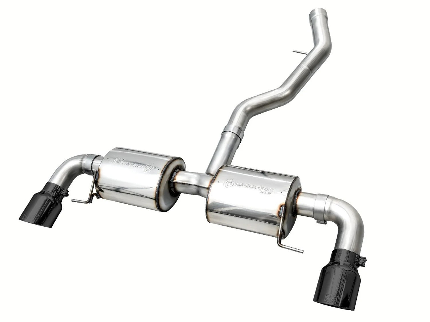 AWE Tuning G2X 3015-33429 Exhaust System for BMW 330i and 430i with Dual Rear Exit and Black Tips