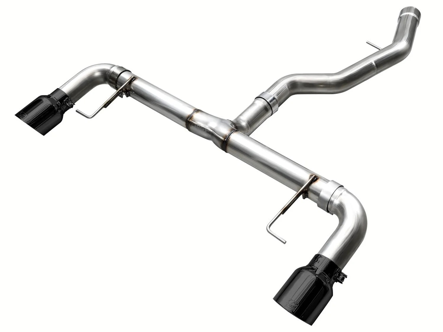 AWE Tuning Exhaust System for BMW 330i and 430i G2X Series, Dual Outlet, 3-Inch Diameter, Black Tips