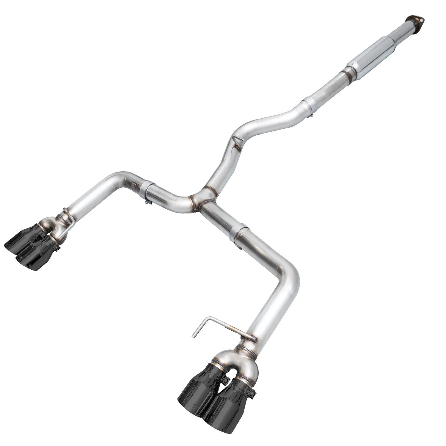 AWE Tuning 3020-43066 Track Edition Cat-Back Exhaust System for Subaru WRX 2012-2021 with 3-Inch Diameter, Dual Rear Exit, and Black Tips