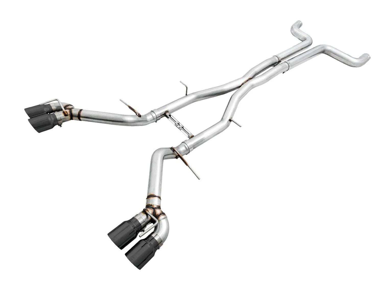 AWE Tuning 3020-43074 Track Edition Cat-Back Exhaust System for Chevrolet Camaro 2016-2024 with 3-Inch Diameter and Dual Rear Exit with Black Tips