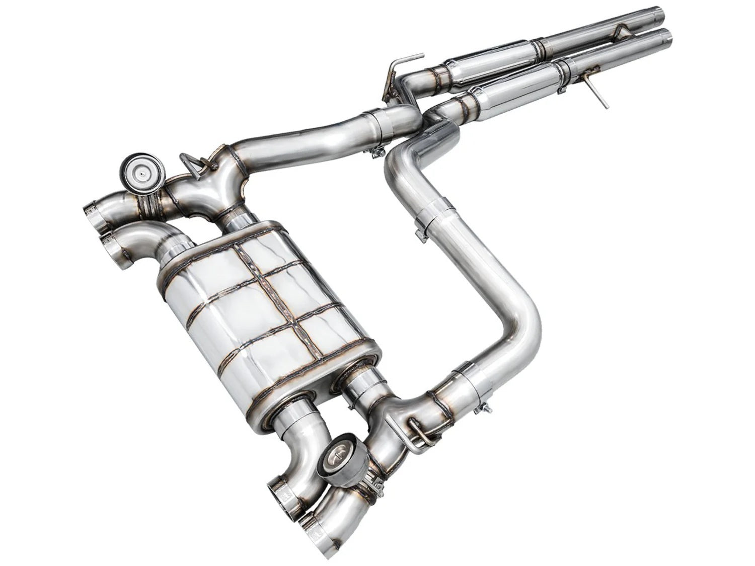 AWE Tuning 3025-41392 SwitchPath Cat-Back Exhaust System for Jeep Wrangler JL 2021-2025 with Dual Rear Exit and 3-inch Diameter