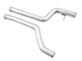 AWE Tuning BMW G87 M2 G8X M3 M4 Non-Res Mid Pipe with 3 Inch Diameter Stainless Steel Pair
