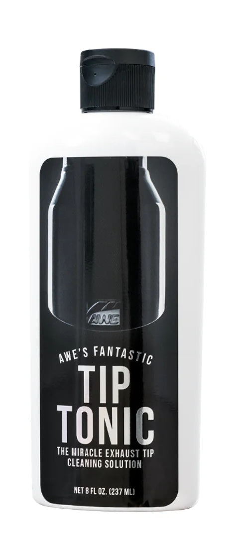 AWE Tuning Tip Tonic Exhaust Tip Cleaner - 8 oz Bottle for Chrome and Stainless Steel Tips