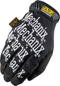 Mechanix Wear MG-05-008 Shop Gloves Black Small with Hook and Loop Closure