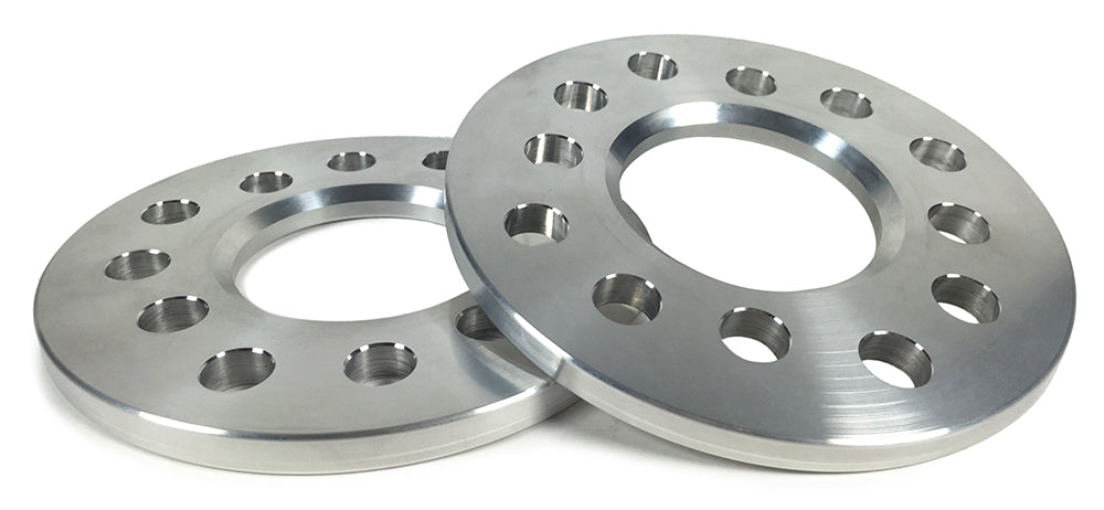 Baer Brakes 2000009 Aluminum Wheel Spacers 5 x 4.25, 4.50, 4.75 Inch Bolt Pattern 0.375 Inch Thickness Pair