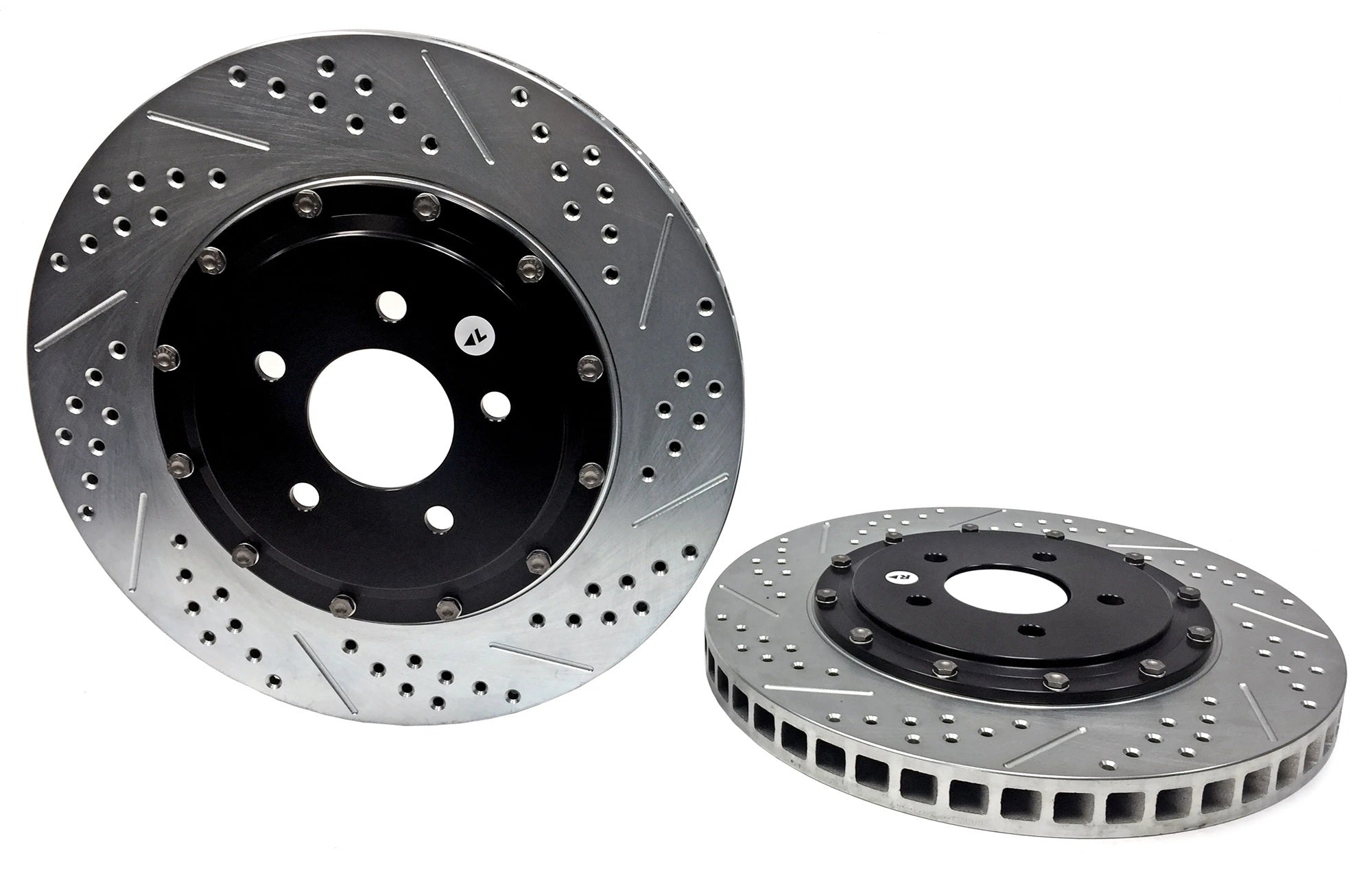 Baer Brakes 2261031 EradiSpeed+ Front Brake Rotors with Drilled and Slotted Design for Ford Mustang 2007-2012