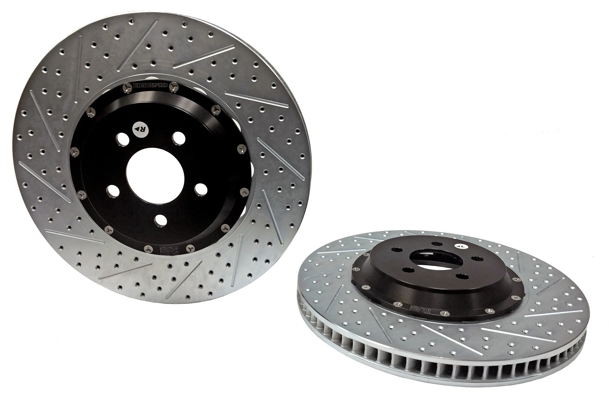 Baer Brakes BAE2261042 EradiSpeed+ Front Rotors with Drilled and Slotted Design for Ford Mustang 2015-2016