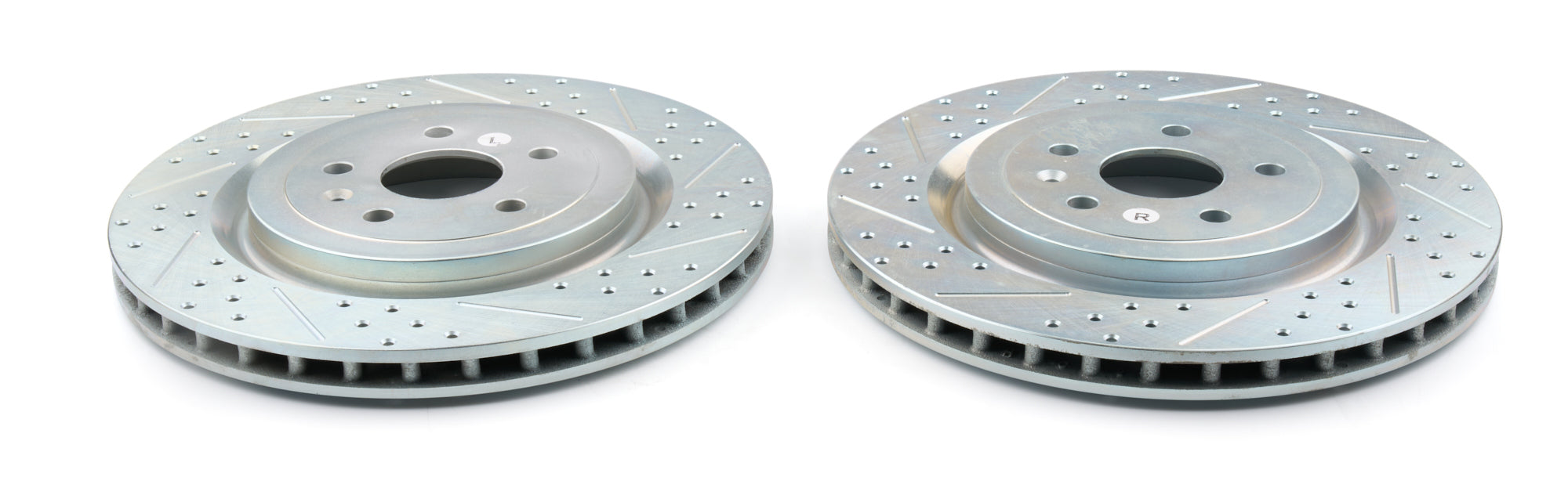 Baer Brakes 55163-020 Rear Drilled and Slotted Brake Rotors Pair for Cadillac CTS-V and Chevy Camaro