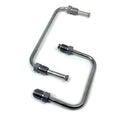 Baer Brakes 6801312 Brake Line Kit for ReMaster Series, 3/8-24 Inverted Flare, Stainless Steel, Natural Finish