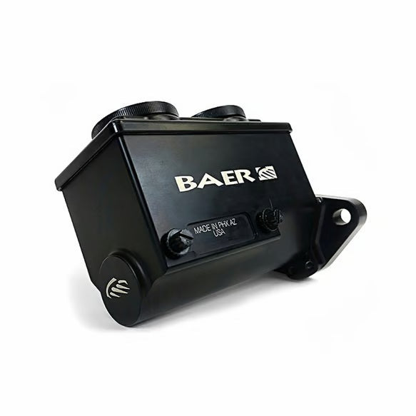 Baer Brakes 6805199LP Remaster Master Cylinder with 7/8 Inch Bore and Driver Side Port, Black Anodized Aluminum