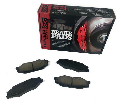 Baer Brakes D1058 Claw Ceramic Brake Pads Set for Dodge Charger, Challenger, 300C (2005-2018)