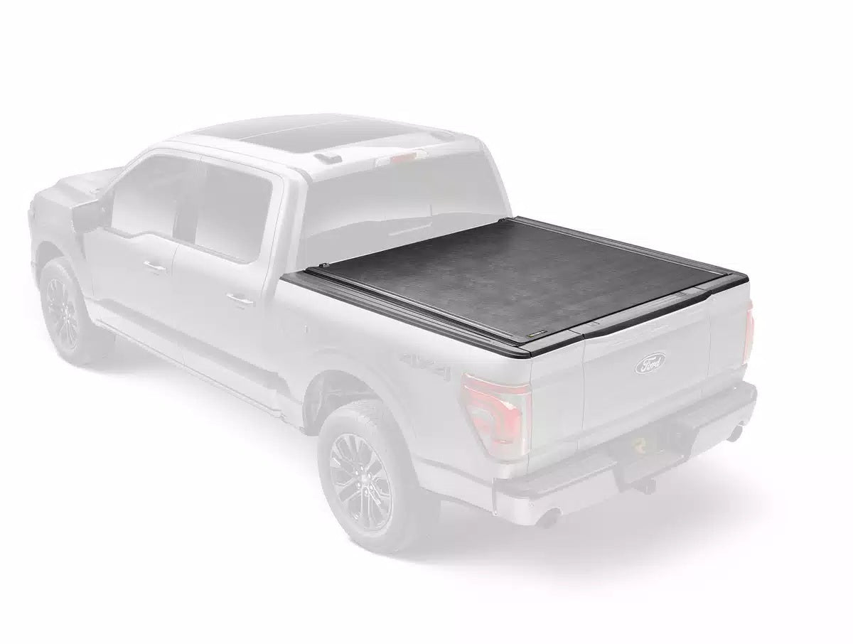 BAK Industries Revolver X2 Tonneau Cover for Ford Ranger 2024, 5 ft Bed, Rolling Clamp-On Aluminum and Vinyl Black