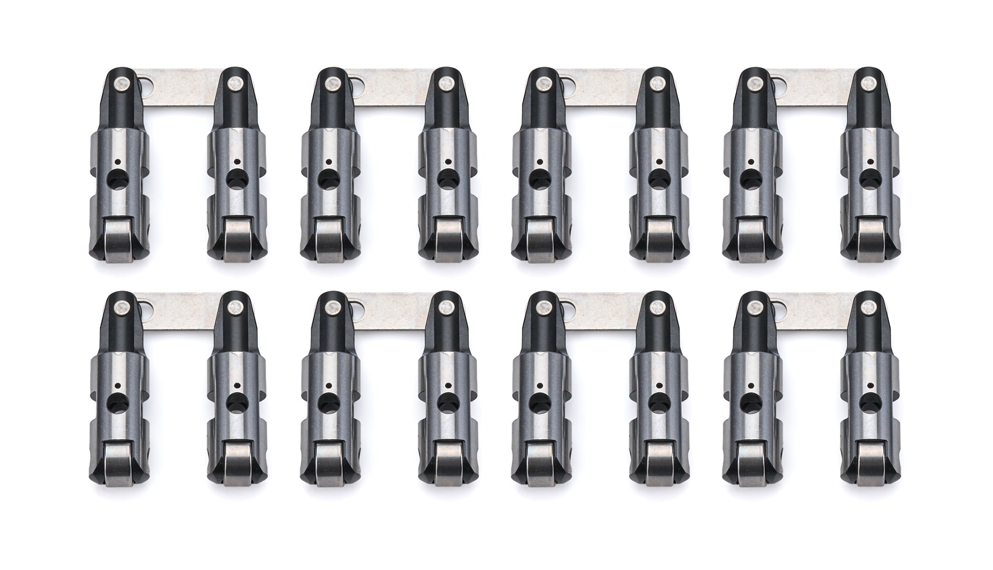 BAM ROLLER LIFTERS BAMBAM-B-2004-16BB1 SBC Solid Roller Lifter Set, 0.904 Inch OD, 0.210 Inch Offset, Link Bar Design