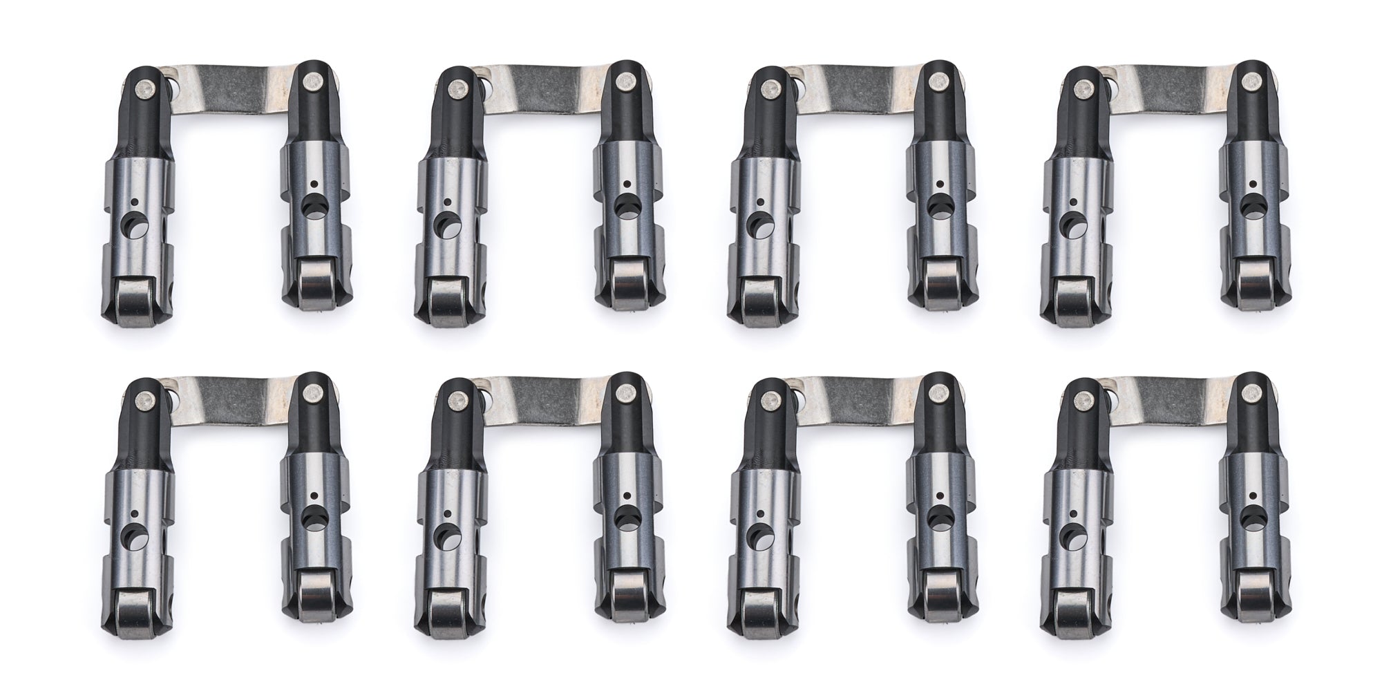 BAM ROLLER LIFTERS BAM-B-2005-16 BBC Solid Roller Lifter Set, 0.842 Inch OD, Link Bar, 0.300 Inch Taller for Big Block Chevy