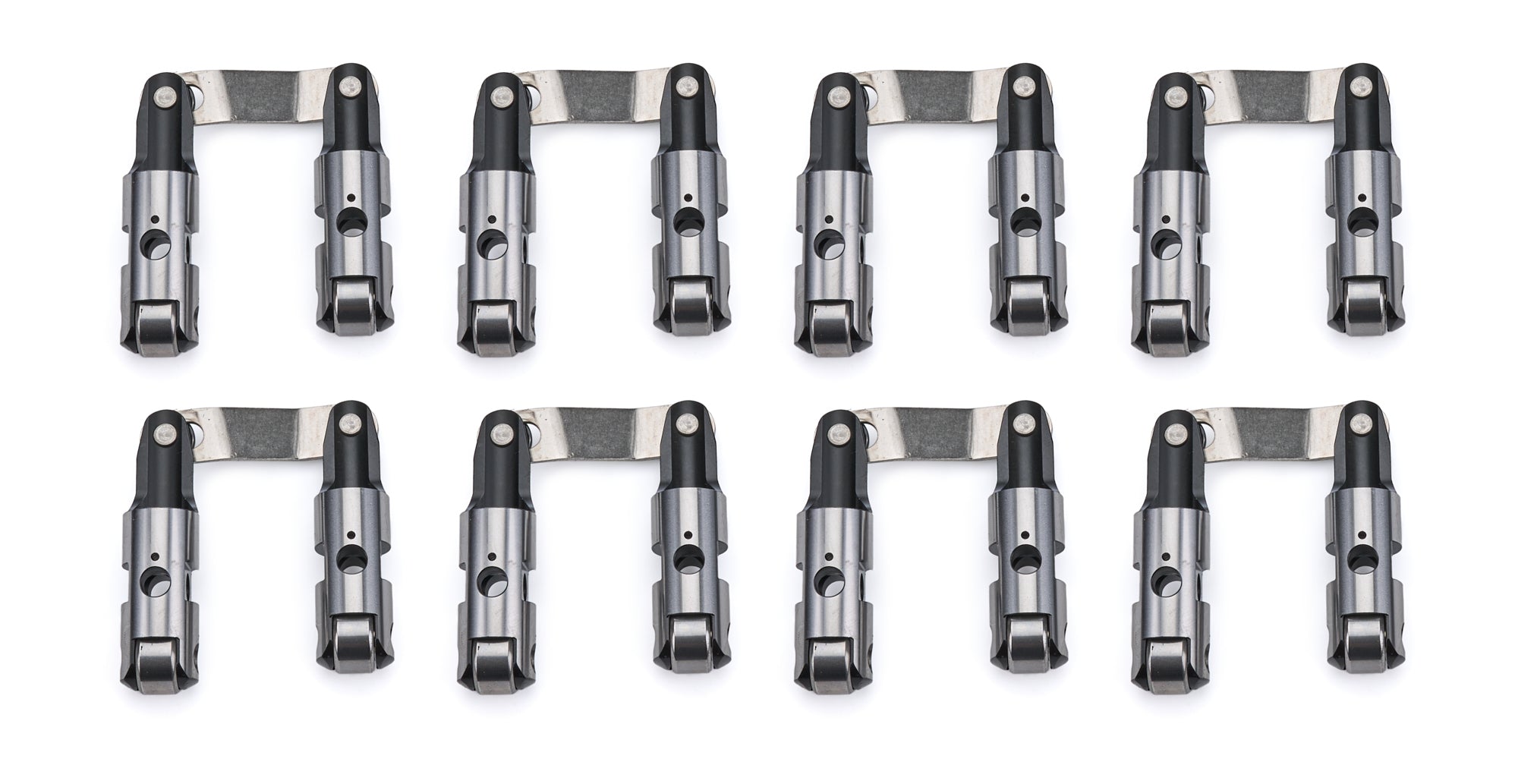 BAM ROLLER LIFTERS BAM-B-2005-16BB1 BBC Solid Roller Lifter Set, 0.842 Inch OD, Link Bar, 0.300 Inch Taller, Big Block Chevy