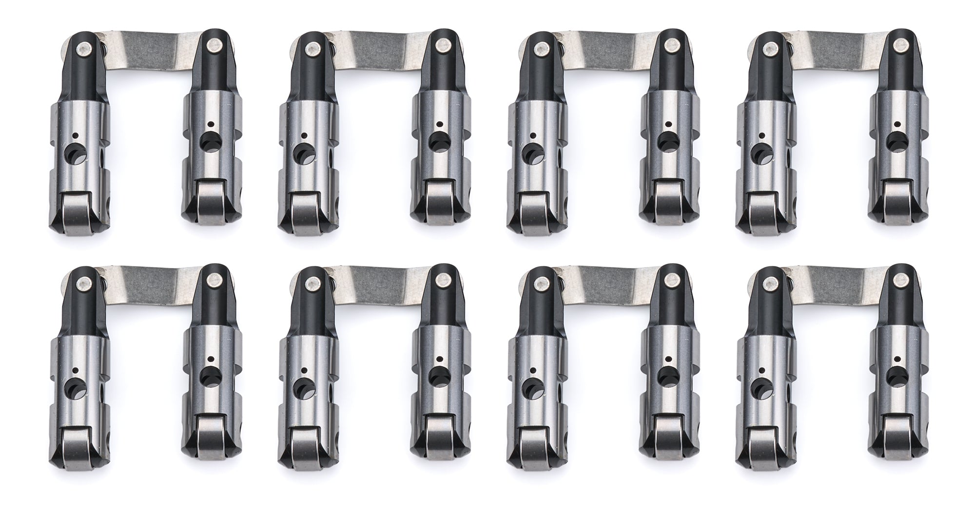 BAM ROLLER LIFTERS BAM-B-2008-16BB4 BBC Solid Roller Lifter Set with 0.904 Inch OD, 0.210 Inch Offset, and Link Bar Design