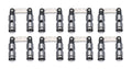 BAM ROLLER LIFTERS SBF Solid Roller Lifter Set with 0.874 Inch Diameter and Link Bar for Small Block Ford