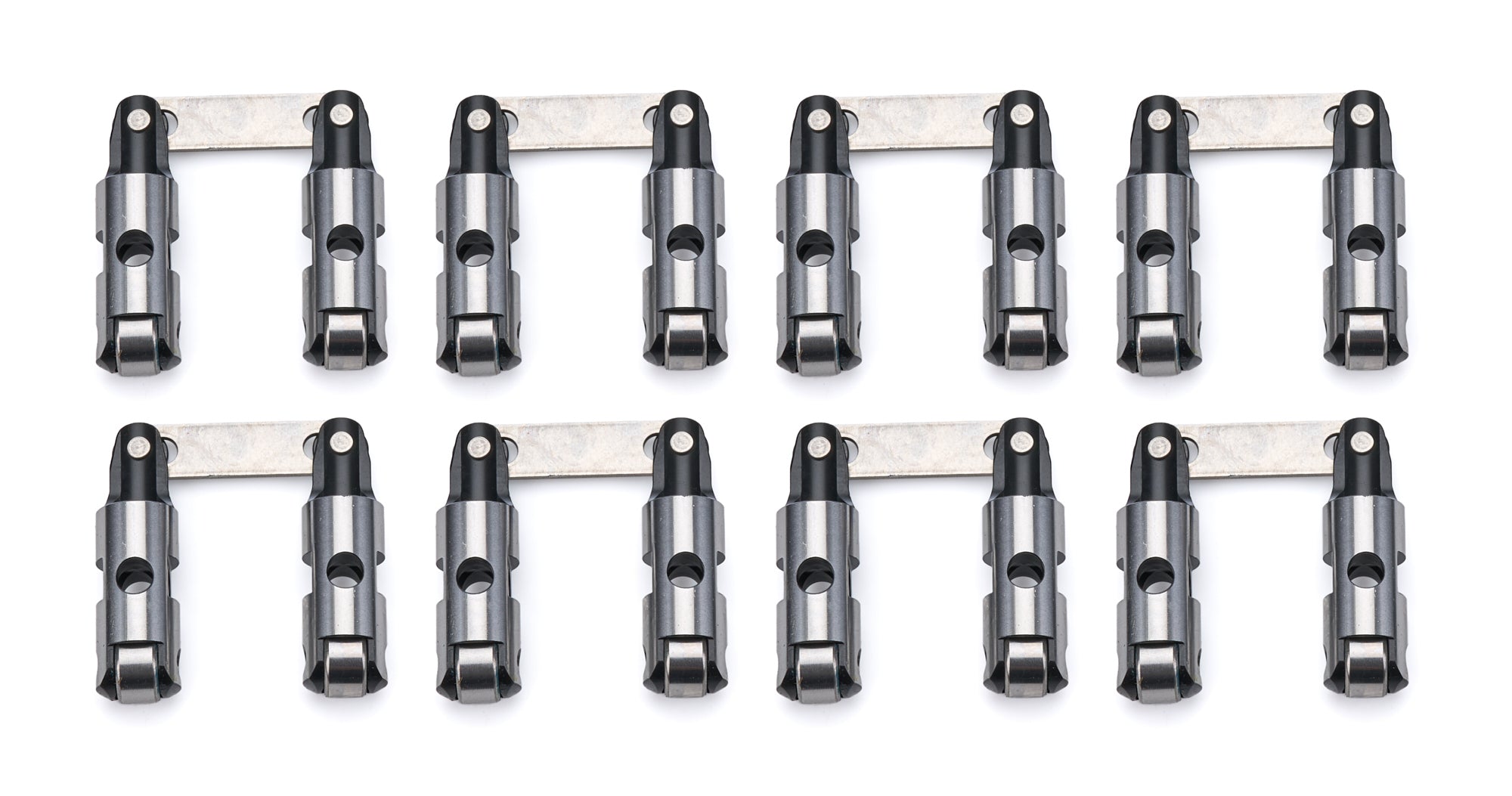 BAM ROLLER LIFTERS SBF Solid Roller Lifter Set with 0.874 Inch Diameter and Link Bar for Small Block Ford