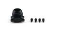 Barnes FIT-16BO Oil Pump Fitting - 16 AN Male Aluminum Black Anodized